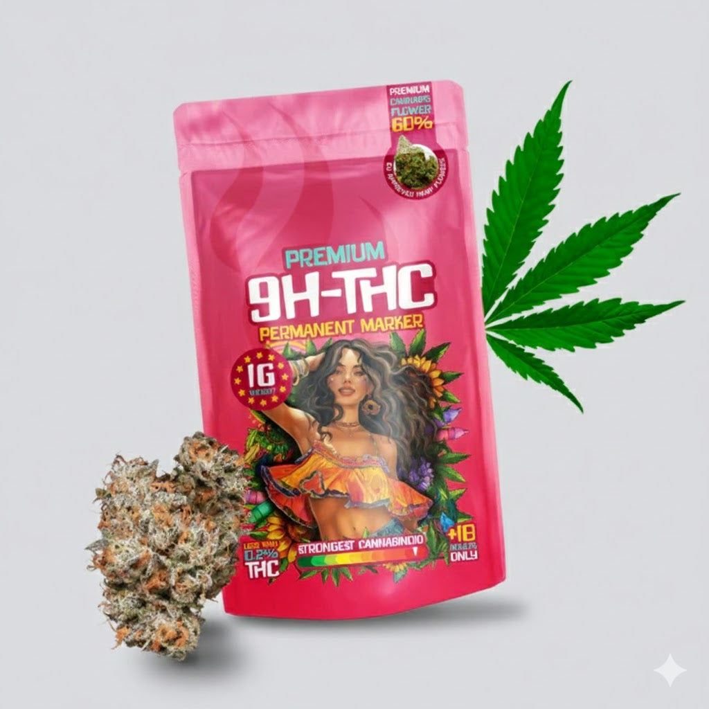 9H-THC Flowers Permanent Marker 60% 1G